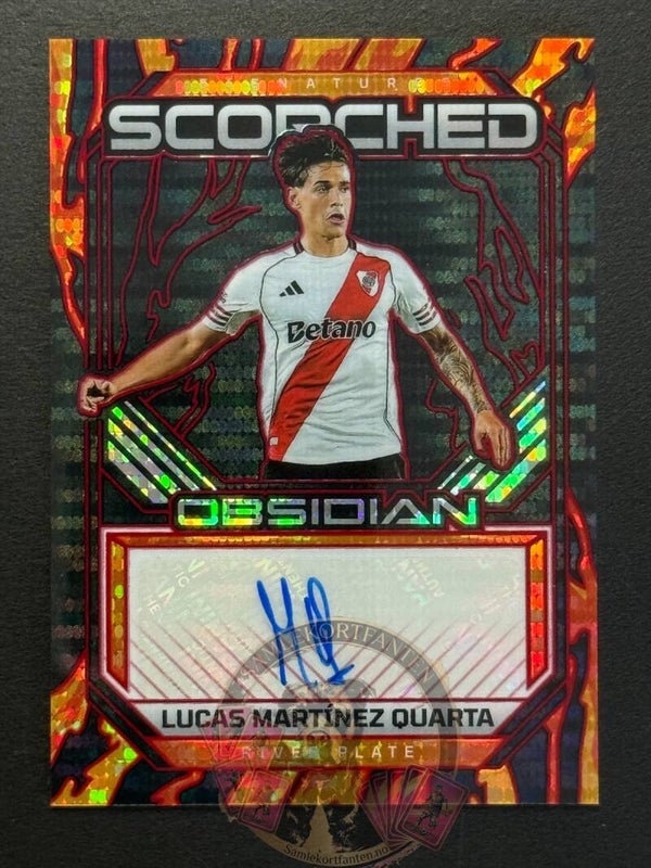 Panini Obsidian Soccer 25/26 Lucas Martínez Quarta Auto 05/99