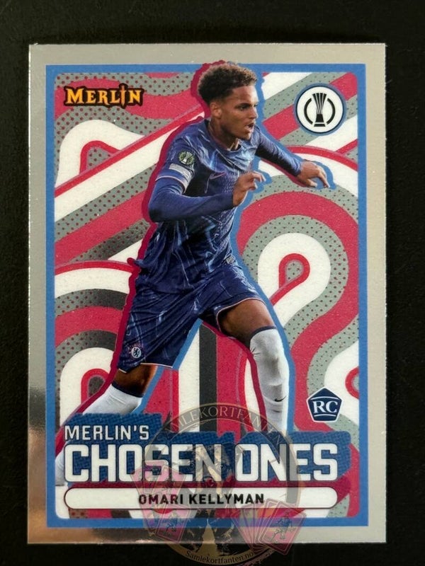 Topps Merlin 24/25 Omari Kellyman RC Parallel