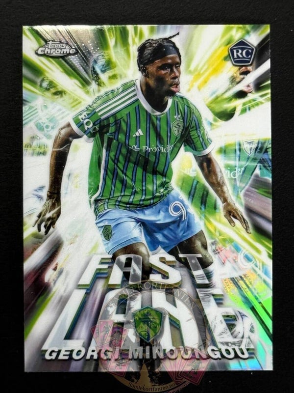 Topps MLS Chrome 2025 Georgi Minoungou RC