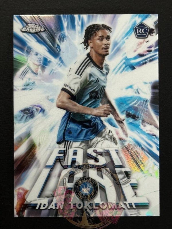 Topps MLS Chrome 2025 Idan Toklomati RC