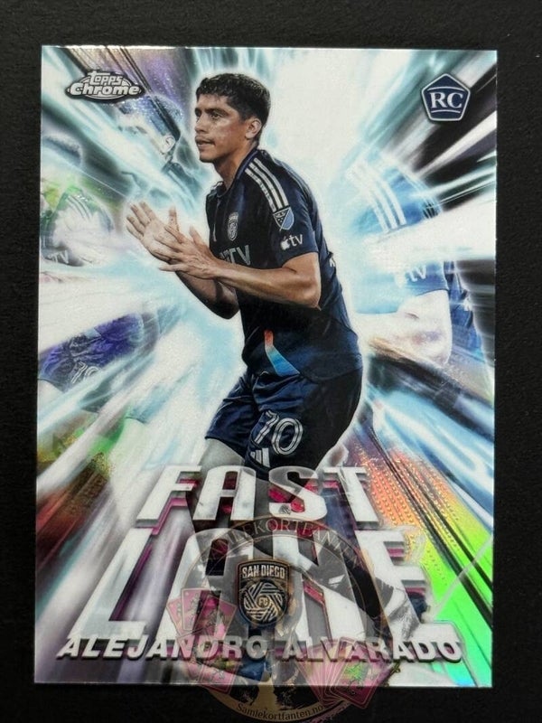Topps MLS Chrome 2025 Alejandro Alvarado RC