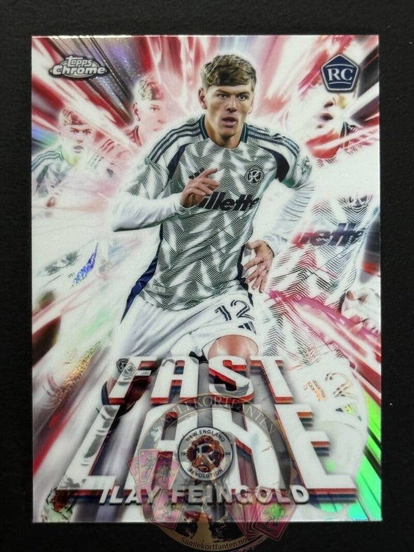 Topps MLS Chrome 2025 Ilay Feingold RC