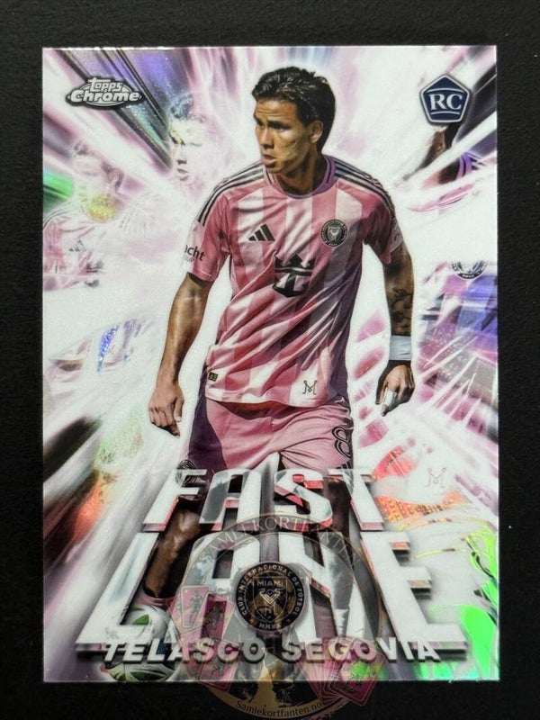 Topps MLS Chrome 2025 Telasco Segovia RC