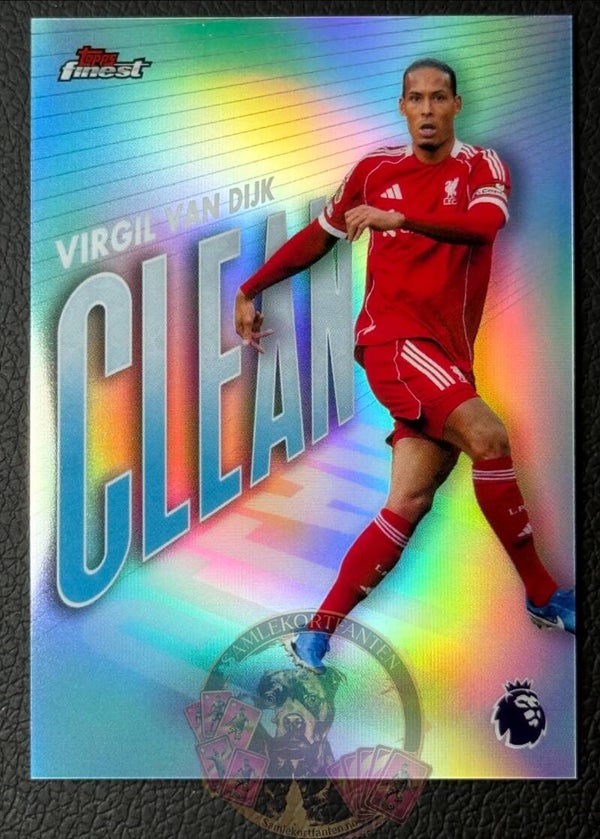 Topps Finest Premier League 25/26 Virgil van Dijk