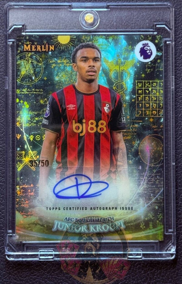 Topps Merlin 25/26 Junior Kroupi nummerert 35/50