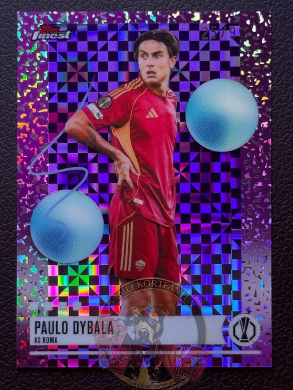 Topps Finest 25/26 Paulo Dybala Parallel nummerert 25/99