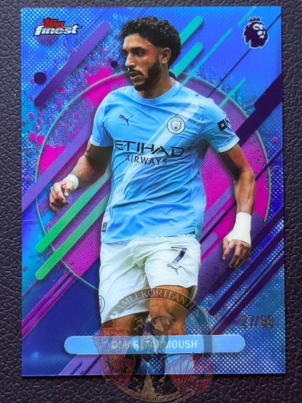 Topps Finest Premier League 25/26 Omar Marmoush nummerert 27/99