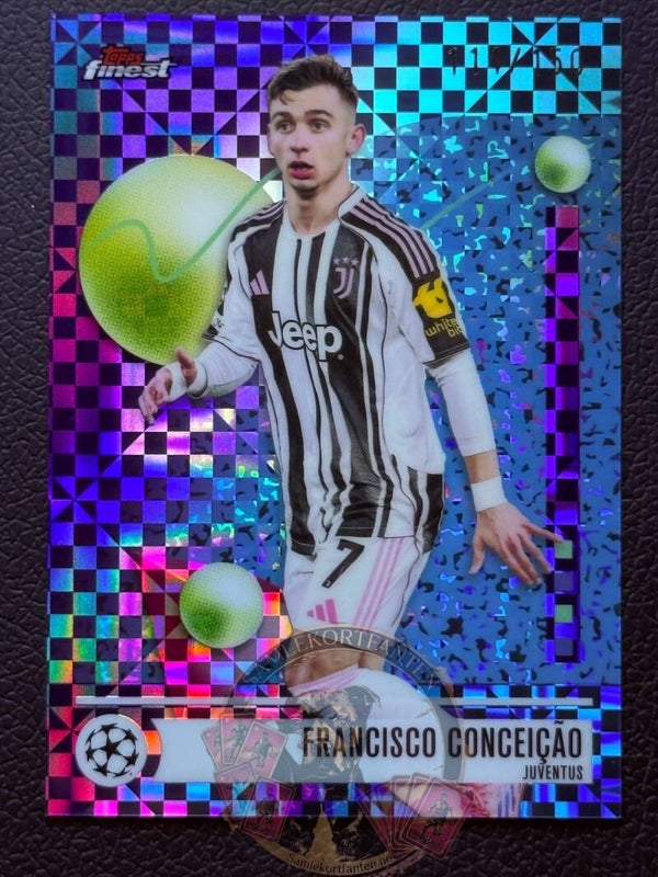 Topps Finest 25/26 Francisco Conceicao Parallel nummerert 114/150