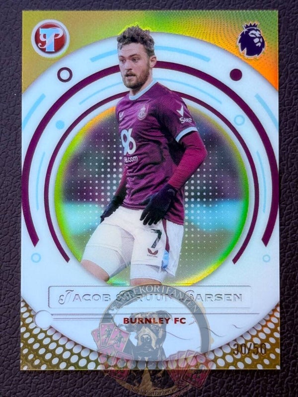 Topps Pristine 25/26 Jacob Bruun Larsen nummerert 30/50