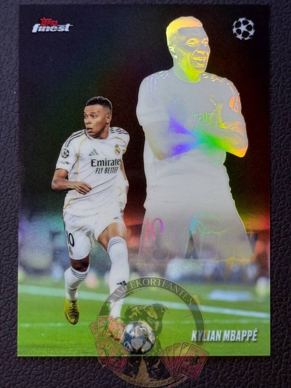 Topps Finest 25/26 Kylian Mbappe