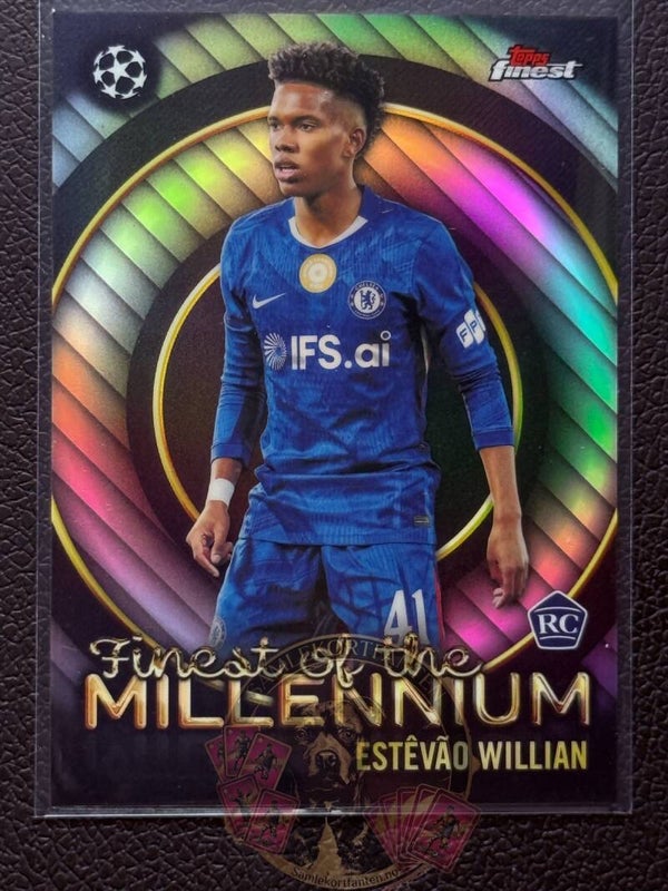 Topps Finest 25/26 Estêvão Willian RC