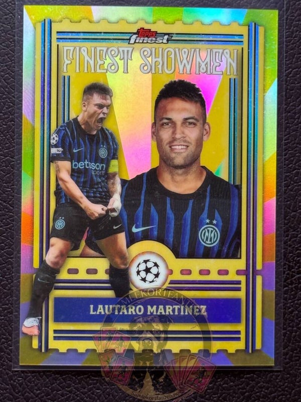 Topps Finest 25/26 Lautaro Martínez