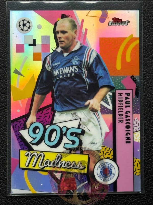Topps Finest 25/26 Paul Gascoigne