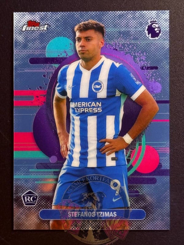 Topps Finest 25/26 Stefanos Tzimas RC