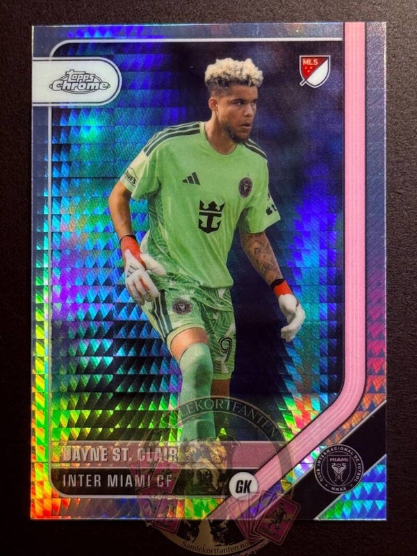 Topps MLS Chrome 2026 Dayne St. Clair Parallel