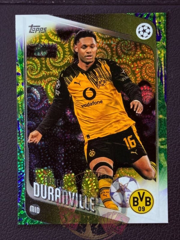 Topps UCC Carnaval 25/26 Julien Duranville Parallel