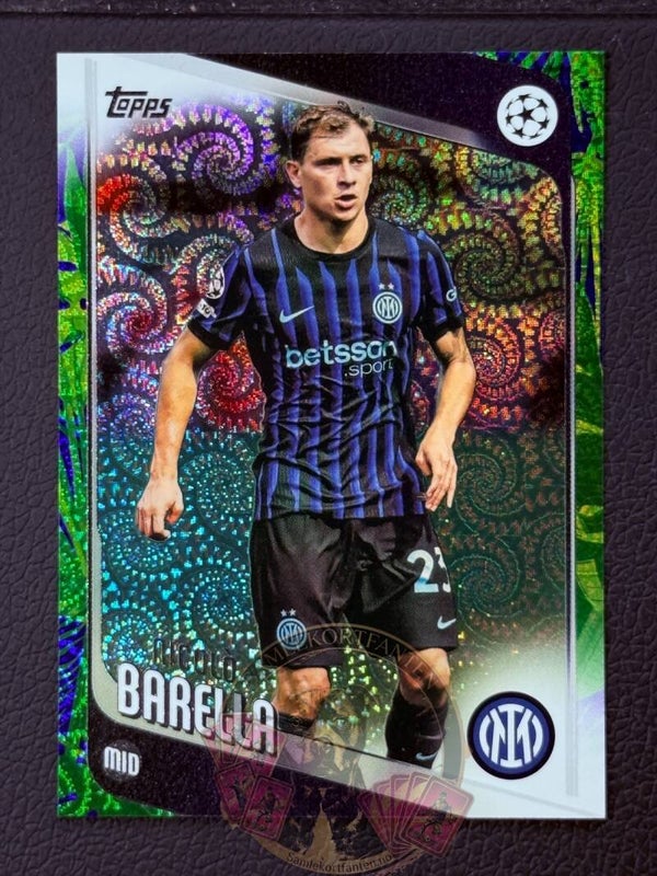 Topps UCC Carnaval 25/26 Nicolo Barella Parallel