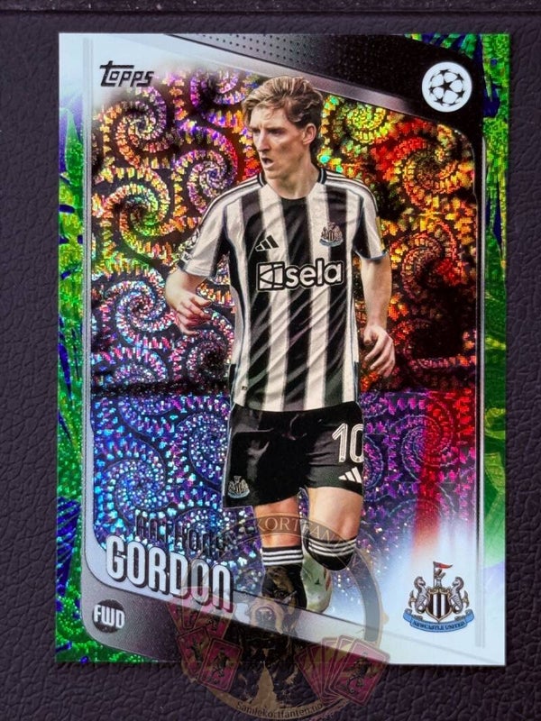 Topps UCC Carnaval 25/26 Anthony Gordon Parallel