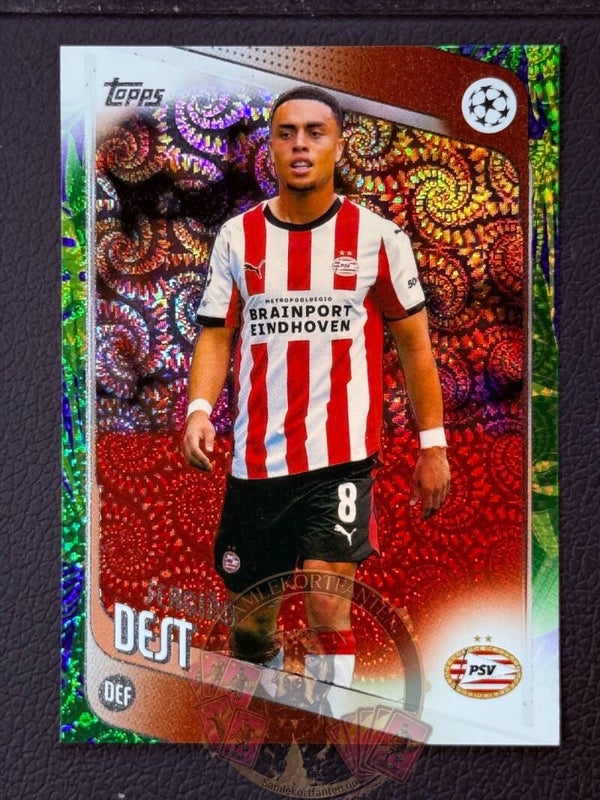 Topps UCC Carnaval 25/26 Sergino Dest Parallel