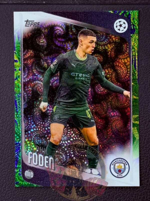 Topps UCC Carnaval 25/26 Phil Foden Parallel