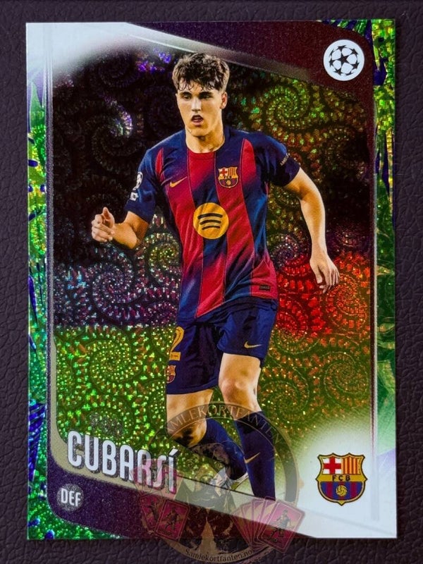 Topps UCC Carnaval 25/26 Pau Cubarsí  Parallel