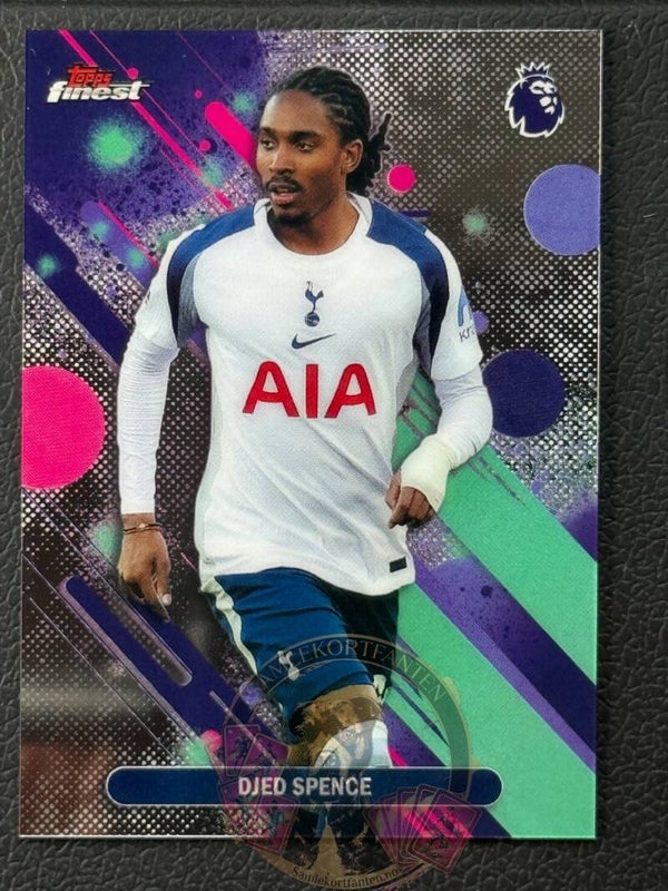 Topps Finest Premier League 25/26 Djed Spence