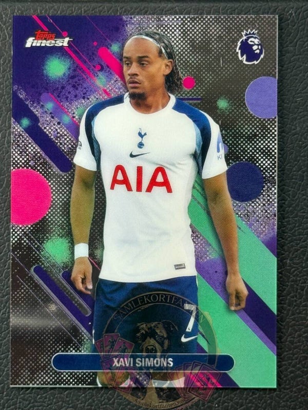 Topps Finest Premier League 25/26 Xavi Simons