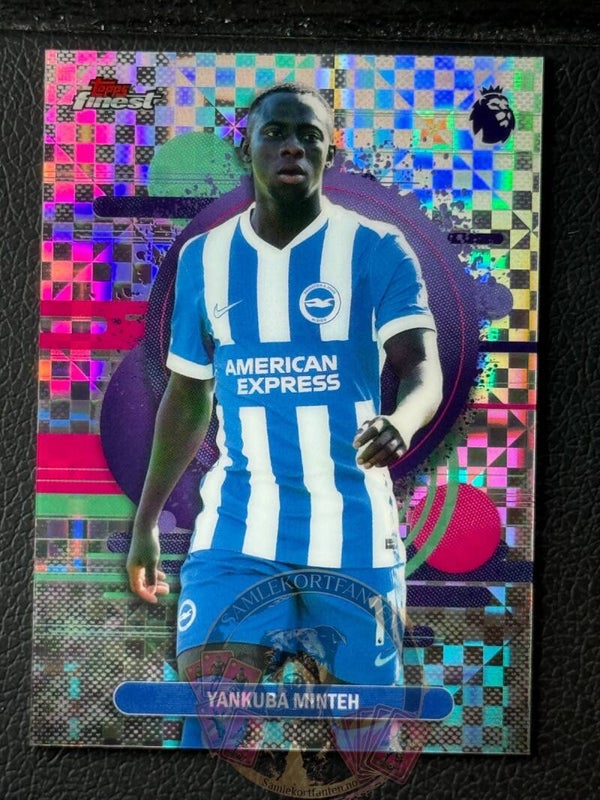 Topps Finest Premier League 25/26 Yankuba Minteh Parallel