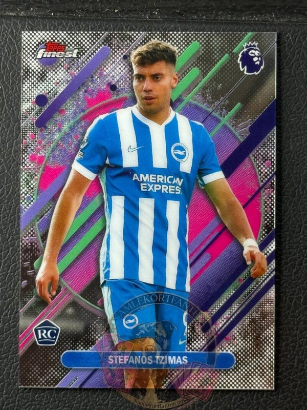 Topps Finest Premier League 25/26 Stefanos Tzimas - RC