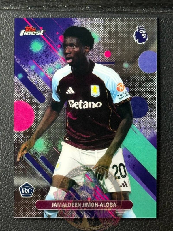 Topps Finest Premier League 25/26 Jamaldeen Jimoh Aloba - RC