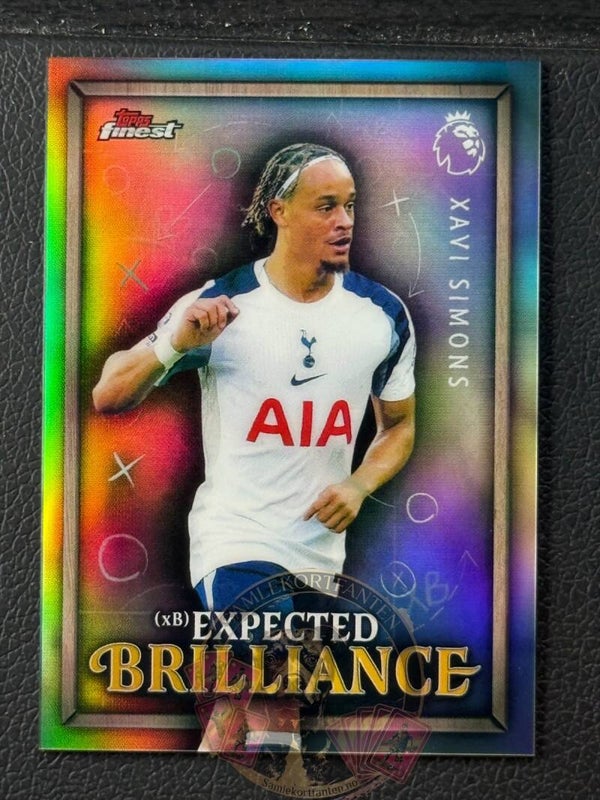 Topps Finest Premier League 25/26 Xavi Simons