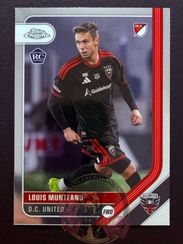 Topps MLS Chrome 2026 Louis Munteanu RC