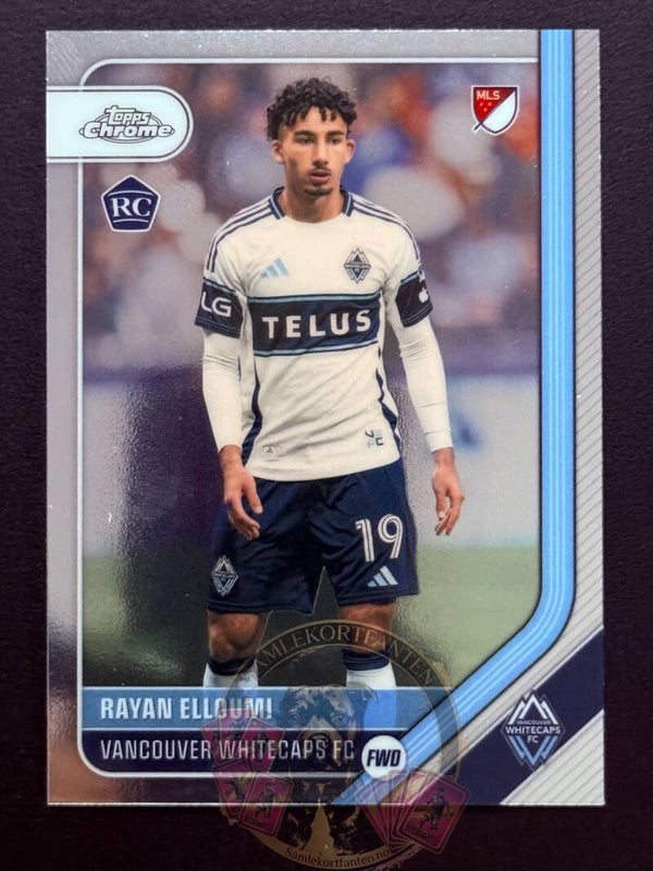 Topps MLS Chrome 2026 Rayan Elloumi RC