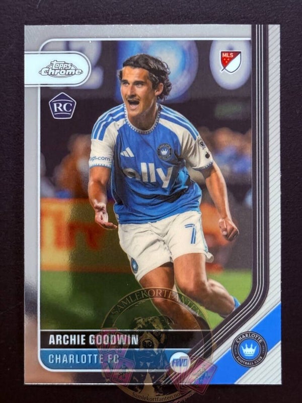Topps MLS Chrome 2026 Archie Goodwin  RC
