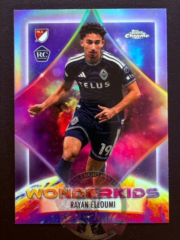 Topps MLS Chrome 2026 Rayan Elloumi RC