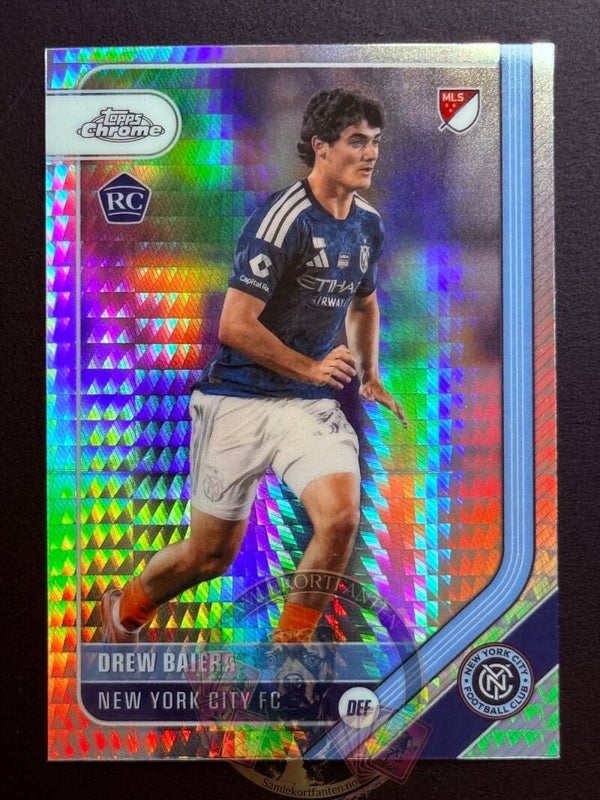Topps MLS Chrome 2026 Drew Baiera RC Parallel