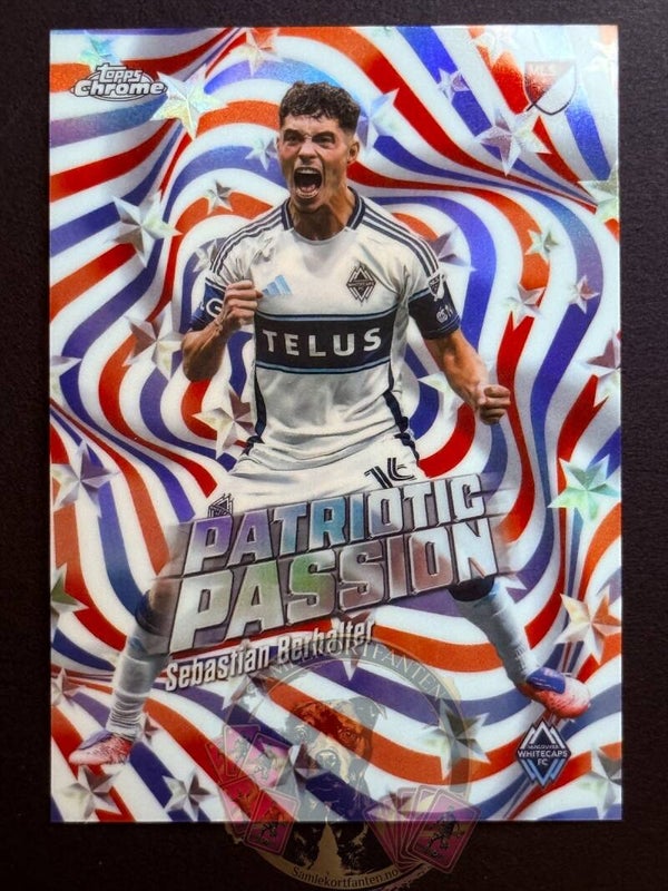 Topps MLS Chrome 2026 - Sebastian Berhalter Parallels