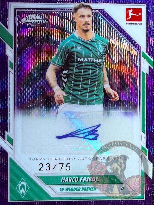 Topps Bundesliga Chrome 25/26 Marco Friedl auto 04/05