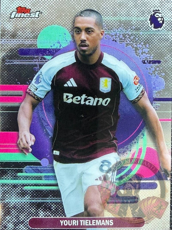 Topps Finest Premier League 25/26 Youri Tielemans