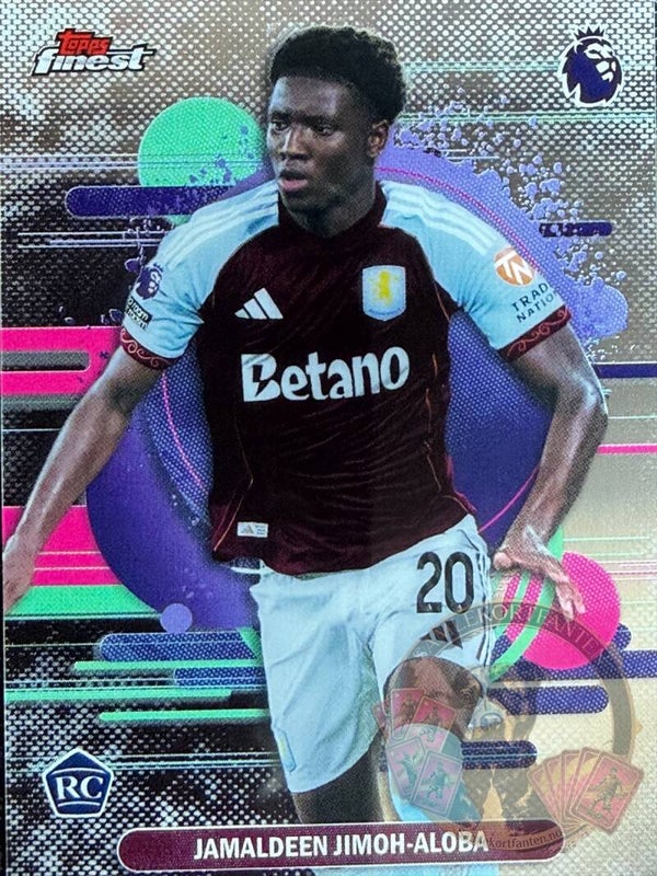 Topps Finest Premier League 25/26 Jamaldeen Jimoh-Aloba RC