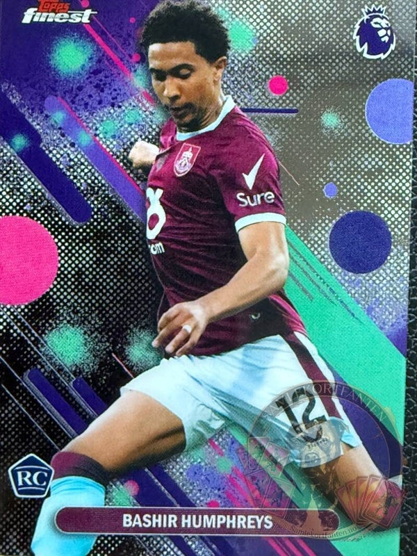 Topps Finest Premier League 25/26 Bashir Humphreys RC