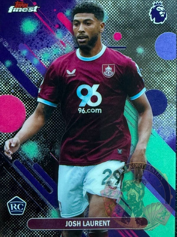 Topps Finest Premier League 25/26 Josh Laurent RC