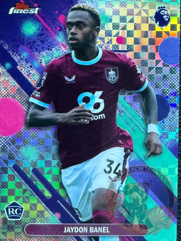 Topps Finest Premier League 25/26 Jaydon Banel RC Parallel