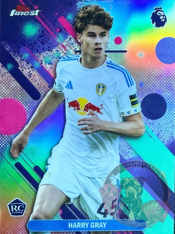 Topps Finest Premier League 25/26 Harry Gray RC Parallel
