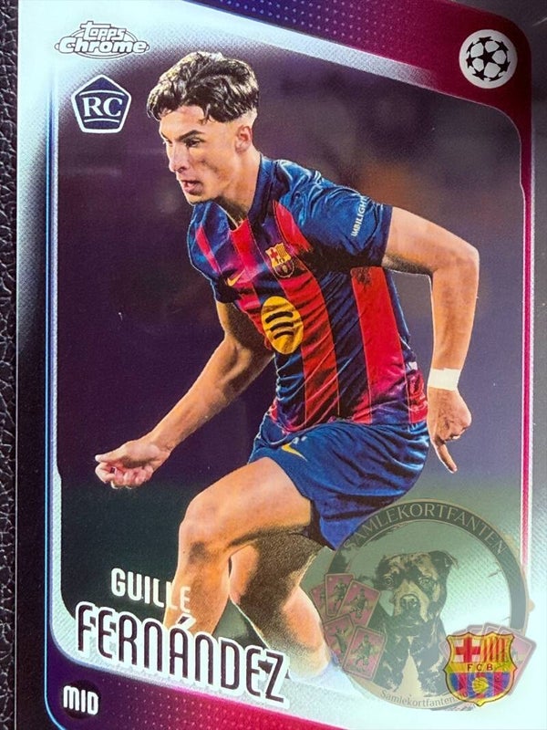 Topps UCC Chrome 25/26 Guille Fernández RC