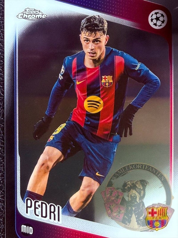 Topps UCC Chrome 25/26 Pedri