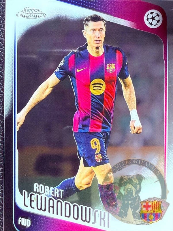 Topps UCC Chrome 25/26 Robert Lewandowski
