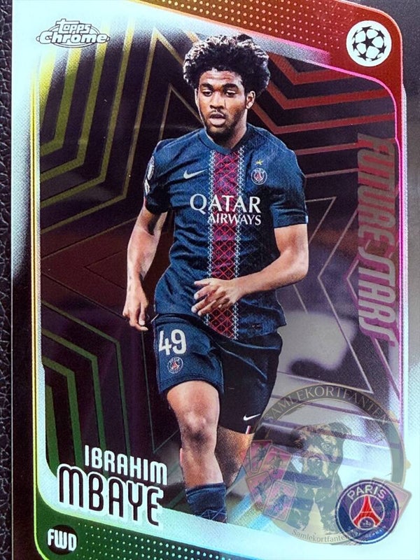 Topps UCC Chrome 25/26 Ibrahim Mbaye