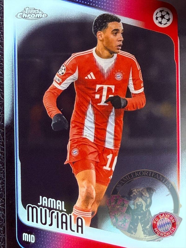 Topps UCC Chrome 25/26 Jamal Musiala