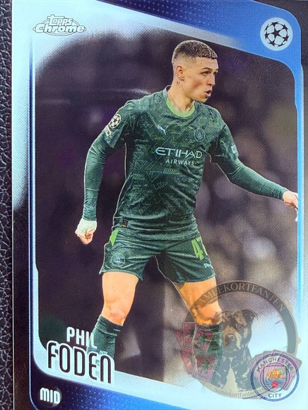 Topps UCC Chrome 25/26 Phil Foden